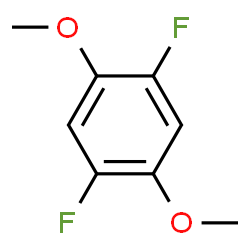 ChemSpider 2D Image | 1,4-DIFLUORO-2,5-DIMETHOXYBENZENE | C8H8F2O2