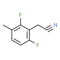 ChemSpider 2D Image | (2,6-Difluoro-3-methylphenyl)acetonitrile | C9H7F2N