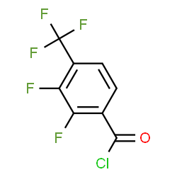 ChemSpider 2D Image | 2,3-Difluoro-4-(trifluoromethyl)benzoyl chloride | C8H2ClF5O