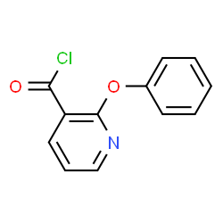 ChemSpider 2D Image | 2-Phenoxynicotinoyl chloride | C12H8ClNO2
