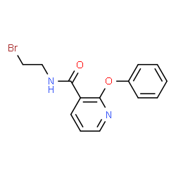 ChemSpider 2D Image | N-(2-Bromoethyl)-2-phenoxynicotinamide | C14H13BrN2O2