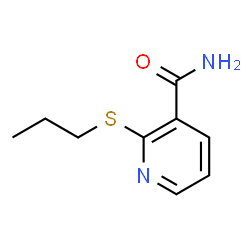 ChemSpider 2D Image | 2-(Propylsulfanyl)nicotinamide | C9H12N2OS
