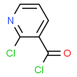 ChemSpider 2D Image | 2-Chloronicotinyl chloride | C6H3Cl2NO