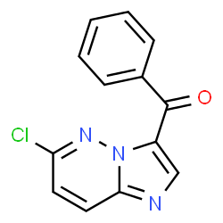ChemSpider 2D Image | (6-Chloroimidazo[1,2-b]pyridazin-3-yl)(phenyl)methanone | C13H8ClN3O