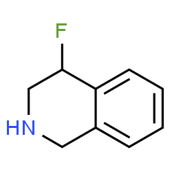 ChemSpider 2D Image | 4-Fluoro-1,2,3,4-tetrahydroisoquinoline | C9H10FN
