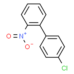 ChemSpider 2D Image | 4'-Chloro-2-nitrobiphenyl | C12H8ClNO2