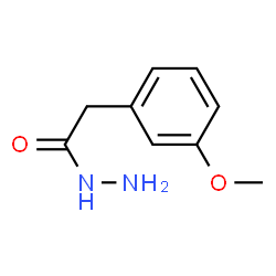 ChemSpider 2D Image | 2-(3-Methoxyphenyl)acetohydrazide | C9H12N2O2