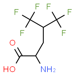 ChemSpider 2D Image | 5,5,5,5',5',5'-Hexafluoroleucine | C6H7F6NO2