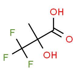 ChemSpider 2D Image | 2-Hydroxy-2-(trifluoromethyl)propionic acid | C4H5F3O3