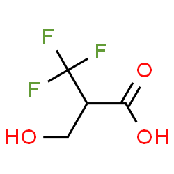 ChemSpider 2D Image | 3,3,3-Trifluoro-2-(hydroxymethyl)propanoic acid | C4H5F3O3