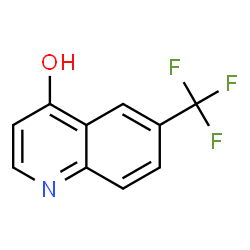 ChemSpider 2D Image | 6-(Trifluoromethyl)-4-quinolinol | C10H6F3NO