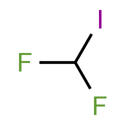 ChemSpider 2D Image | Difluoroiodomethane | CHF2I