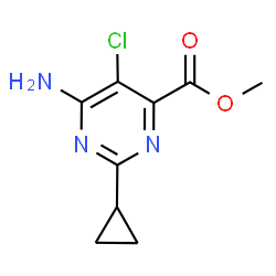 ChemSpider 2D Image | aminocyclopyrachlor-methyl | C9H10ClN3O2