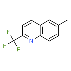 ChemSpider 2D Image | 6-Methyl-2-trifluoromethylquinoline | C11H8F3N