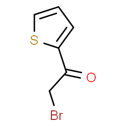 ChemSpider 2D Image | 2-(2-Bromoacetyl)thiophene | C6H5BrOS
