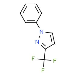 ChemSpider 2D Image | 1-Phenyl-3-(trifluoromethyl)-1H-pyrazole | C10H7F3N2