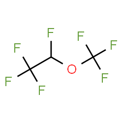 ChemSpider 2D Image | 1,1,1,2-Tetrafluoro-2-(trifluoromethoxy)ethane | C3HF7O