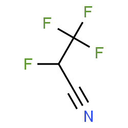 ChemSpider 2D Image | 2,3,3,3-TETRAFLUOROPROPIONITRILE | C3HF4N
