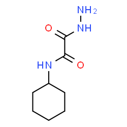 ChemSpider 2D Image | N-Cyclohexyl-2-hydrazino-2-oxoacetamide | C8H15N3O2