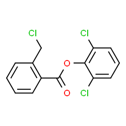 ChemSpider 2D Image | 2,6-Dichlorophenyl 2-(chloromethyl)benzoate | C14H9Cl3O2