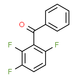 ChemSpider 2D Image | Phenyl(2,3,6-trifluorophenyl)methanone | C13H7F3O