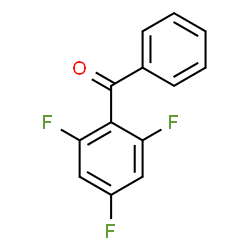 ChemSpider 2D Image | Phenyl(2,4,6-trifluorophenyl)methanone | C13H7F3O