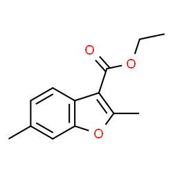 ChemSpider 2D Image | Ethyl 2,6-dimethyl-3-benzofurancarboxylate | C13H14O3