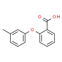 ChemSpider 2D Image | 2-(3-Methylphenoxy)benzoic acid | C14H12O3
