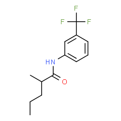 ChemSpider 2D Image | 3'-Trifluoromethyl-2-methylvaleranilide | C13H16F3NO