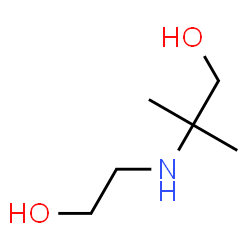 ChemSpider 2D Image | 2-[(2-Hydroxyethyl)amino]-2-methyl-1-propanol | C6H15NO2