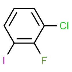 ChemSpider 2D Image | 3-Chloro-2-fluoroiodobenzene | C6H3ClFI