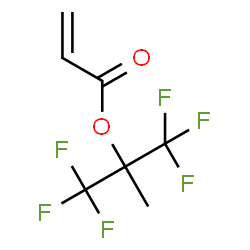 ChemSpider 2D Image | Hexafluoro-2-methylisopropyl acrylate | C7H6F6O2
