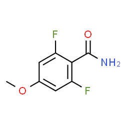ChemSpider 2D Image | 2,6-Difluoro-4-methoxybenzamide | C8H7F2NO2
