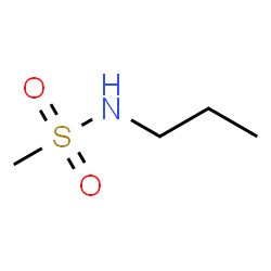 ChemSpider 2D Image | N-Propylmethanesulfonamide | C4H11NO2S