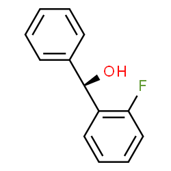 ChemSpider 2D Image | (R)-(2-Fluorophenyl)(phenyl)methanol | C13H11FO
