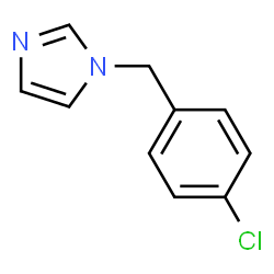 ChemSpider 2D Image | 1-(4-Chlorobenzyl)-1H-imidazole | C10H9ClN2