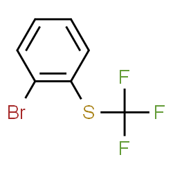 ChemSpider 2D Image | 2-Bromophenyl trifluoromethyl sulfide | C7H4BrF3S
