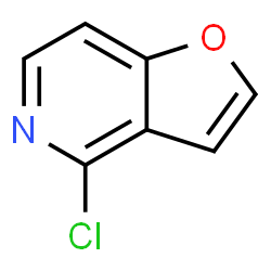 ChemSpider 2D Image | 4-CHLOROFURO[3,2-C]PYRIDINE | C7H4ClNO