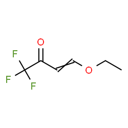 ChemSpider 2D Image | 4-Ethoxy-1,1,1-trifluoro-3-buten-2-one | C6H7F3O2