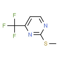 ChemSpider 2D Image | 2-(methylthio)-4-(trifluoromethyl)pyrimidine | C6H5F3N2S