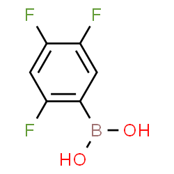 ChemSpider 2D Image | 2,4,5-Trifluorophenylboronic acid | C6H4BF3O2