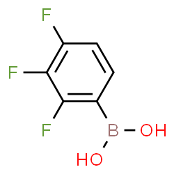 ChemSpider 2D Image | 2,3,4-Trifluorophenylboronic acid | C6H4BF3O2