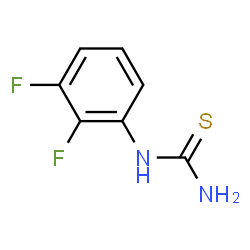 ChemSpider 2D Image | (2,3-Difluorophenyl)thiourea | C7H6F2N2S