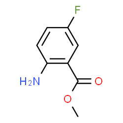 ChemSpider 2D Image | Methyl 5-fluoroanthranilate | C8H8FNO2