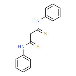 ChemSpider 2D Image | N,N'-Diphenylpropanebis(thioamide) | C15H14N2S2
