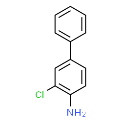 ChemSpider 2D Image | 3-Chloro-4-biphenylamine | C12H10ClN