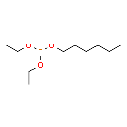 ChemSpider 2D Image | Diethyl hexyl phosphite | C10H23O3P