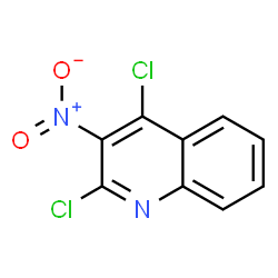 ChemSpider 2D Image | 2,4-Dichloro-3-nitroquinoline | C9H4Cl2N2O2