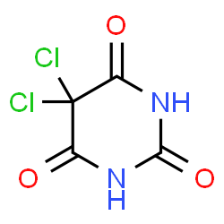 ChemSpider 2D Image | 5,5-Dichlorobarbituric acid | C4H2Cl2N2O3
