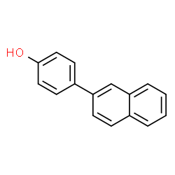 ChemSpider 2D Image | 4-(2-Naphthyl)phenol | C16H12O
